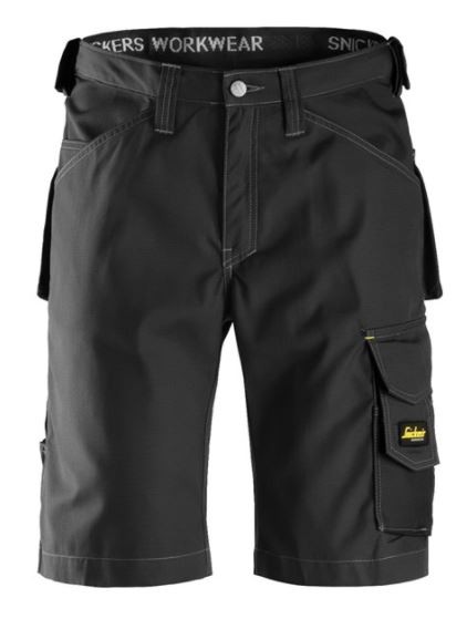 Short rip-stop noir